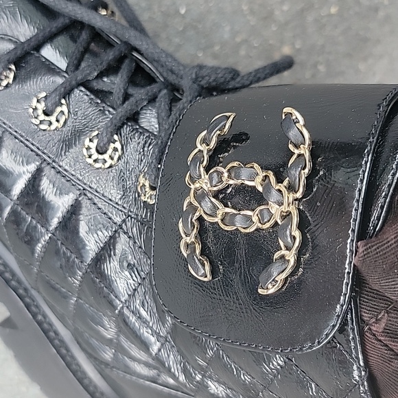 Chanel Biker Moto Boots - Picture 7 of 11